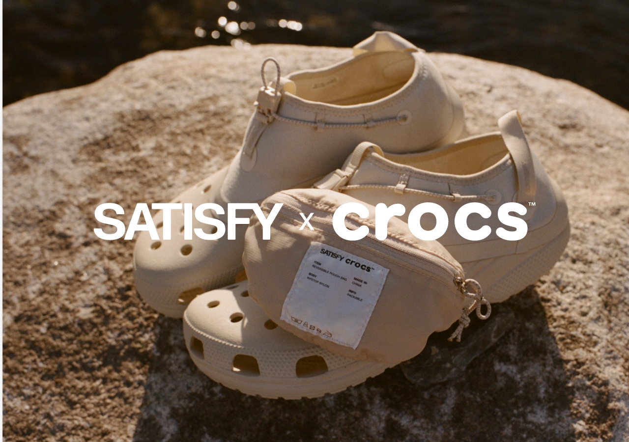 限定特価】 clog Crocs Satisfy classic clog ダブルネーム コラボ